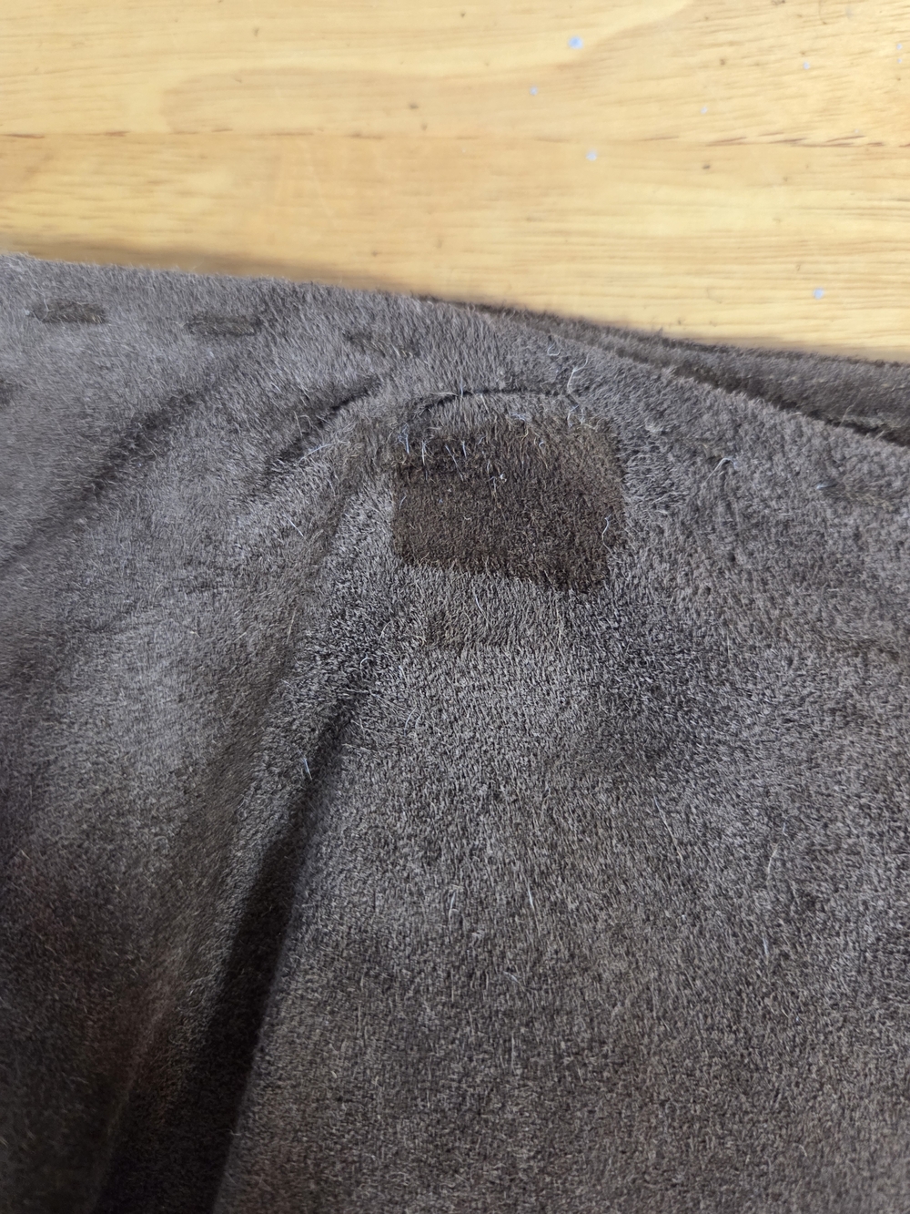 Suede Maxi Skirt Dark Brown Chocolate Fully Lined - Picture 5 of 13
